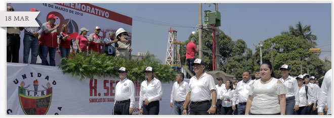 TECNOLÓGICO DE LAS CHOAPAS PRESENTE EN EL 80 ANIVERSARIO DE LA EXPROPIACIÓN PETROLERA.