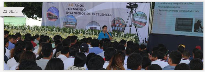 TERCER DÍA DE CONFERENCIAS Y TALLERES EN EL ITSCH, CONMEMORANDO EL XVIII ANIVERSARIO DE SU CREACIÓN.