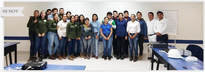 VISITA INDUSTRIAL DE LOS ALUMNOS DEL INSTITUTO TECNOLÓGICO SUPERIOR DE LAS CHOAPAS