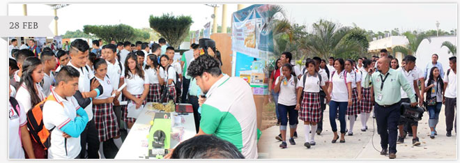 EL ITS CHOAPAS RECIBE A LOS ALUMNOS DE LOS TELEBACHILLERATOS, "CORONEL ADALBERTO TEJEDA" Y "YUCATECO PEDREGAL".