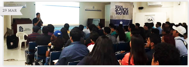 PARTICIPA ACADÉMICO DEL ITS CHOAPAS EN CICLO DE CONFERENCIAS ISA ITMIN-FOURIER ROBOTICS, EN MINATITLÁN