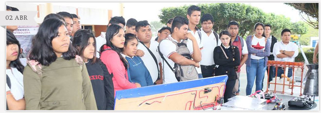 ALUMNOS DEL TELEBACHILLERATO DE "NUEVO TEAPA" VISITAN EL ITS CHOAPAS.