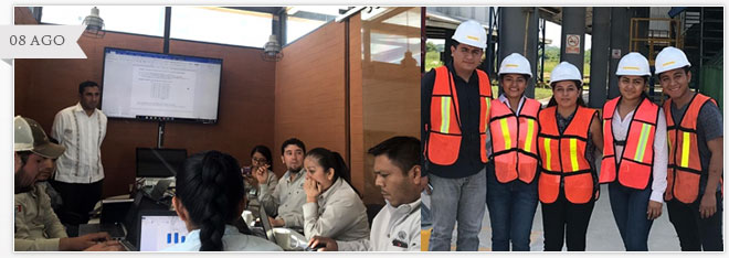 LA ACADEMIA DE INGENIERÍA INDUSTRIAL DEL ITSCH IMPARTE CURSO EN LA EMPRESA UUMBAL AGROINDUSTRIAL CHIAPAS.