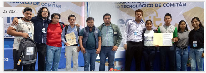 ALUMNOS EL ITS CHOAPAS GANAN SU PASE AL EVENTO ENEIT 2019 EN SU ETAPA NACIONAL QUE SERÁ EN FRESNILLO, ZACATECAS.