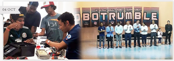 ALUMNOS DE ING. ELECTRONICA DEL ITS CHOAPAS PARTICIPAN EN EL EVENTO INTERNACIONAL ROBOT CONTEST ROBOT RUMBLE 4.